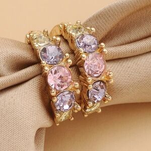 Woman  huggie Earrings